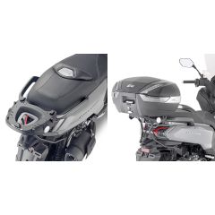 SR7065 - Rear rack for top case Givi MONOKEY® / MONOLOCK® SYM Maxsym 400 (21-22)