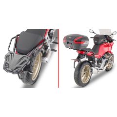 SR8207 - Attacco Posteriore Bauletto Givi MONOKEY/LOCK Moto Guzzi V100 Mandello