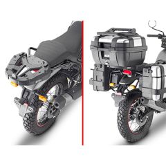 SR9055 - Rear rack for top case Givi MK / ML Royal Enfield Scram 411 (22)