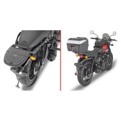 SR9056 - Top case rear attachment Givi MONOLOCK® Royal Enfield HNTR 350 (22)