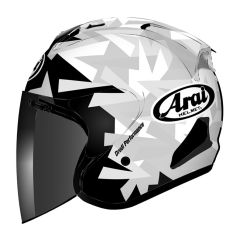 Jet Helmet Arai SZ-R EVO Mimesis White