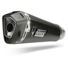 T.021.LDRC - Exhaust Muffler MIVV DELTA RACE Black TRIUMPH SPEED TRIPLE (18-20)