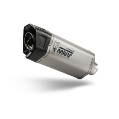 T.025.LR1T - Exhaust Muffler MIVV SR-1 TRIUMPH SPEED TRIPLE 1200 (21-23)