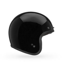Helmet Jet Bell Custom 500 DLX Glossy Black