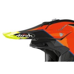 TOVS18F - Airoh Visière Supérieure Terminator Open Vision Slider Azure Brilliant