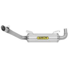 51509AO - Exhaust Muffler Arrow Thunder Aluminum Aprilia RS4 125 (11-16) 