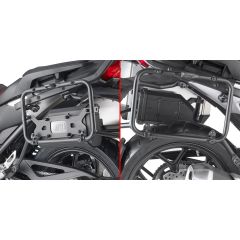 TL1192KIT - Mounting kit for Givi S250 on PLO1 Honda NC 750 X (21-22)