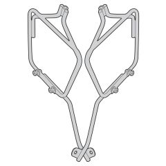 TMT2126 - Givi Soporte específico para MT501 (Línea Metro-T) Yamaha XSR700 (16)
