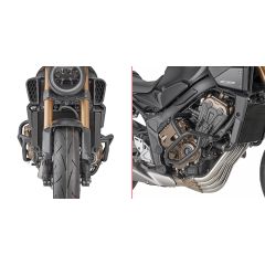 TN1185 - Tubular engine guard Givi Black HONDA CB 650 R (24-26)