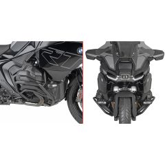TN5149 - Tubular engine guard Givi Black BMW R 1300 RT (26)