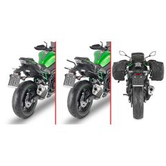 TR4118 - Rapid release holder Givi REMOVE-X soft side bags Kawasaki Z 900
