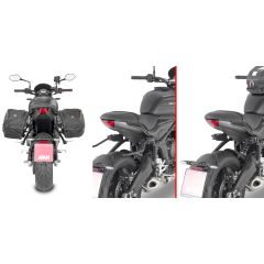 TR6419 - Cadres Givi REMOVE-X sacoches latérales souples Triumph Trident 660