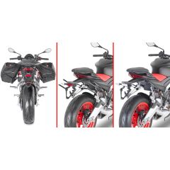 TR6709 - Holder Givi REMOVE-X soft side bags Aprilia Tuono RS 660 (21-22)