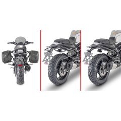TR8713 - Schnellwechselrahmen Givi REMOVE-X Seitentaschen Benelli Leoncino 800