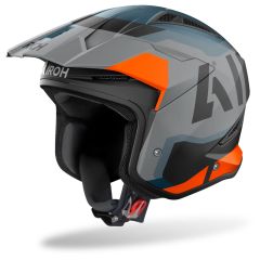 Jet Helmet Airoh TRR II JUPITER Orange Matt