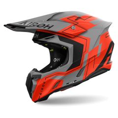 Off-Road Helmet Airoh TWIST 3 DIZZY Orange Fluo Matt