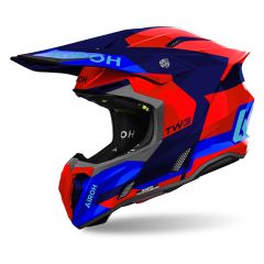 Full-Face Helmet Airoh TWIST 3 FANCY Orange/Blue Gloss