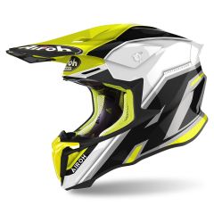 Helmet Off Road Airoh TWIST 2.0 Shaken Yellow Gloss