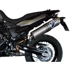 BW01080INO - Exhaust Muffler Termignoni OVAL Dark BMW F 800 / 650 GS (09-15)