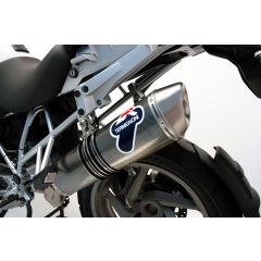 BW02080INO - Exhaust Muffler Termignoni OVAL Dark BMW R 1200 GS (10-12)
