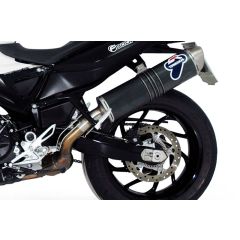 BW03080INO - Silencieux Echappement Termignoni OVAL Dark BMW F 800 R (10-12)