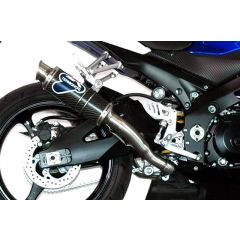 S058080CR - Silenciador Escape Termignoni ROUND Carbono SUZUKI GSX-R 1000 07-08
