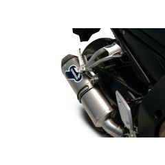 Y098080TV - Silencieux échappement Termignoni RELEVANCE Inox Titane YAMAHA FZ1