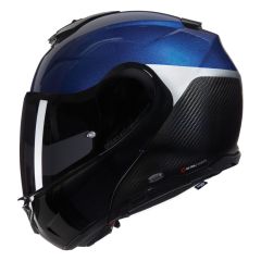 Casque Modulable Nolan X-1005 U.C. VERNICIATURA SPECIALE 344 Carbonio/Blu