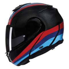 Flip-Up Helmet Nolan X-1005 U.C. GRAN TOUR 348 Carbonio / Blu / Rosso / Azzurro