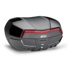 V58NNB - Top Case Givi V58 MAXIA5 red reflector Black