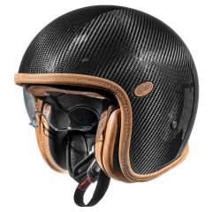 Jet Helmet Premier VINTAGE PLATINUM ED. CARBON