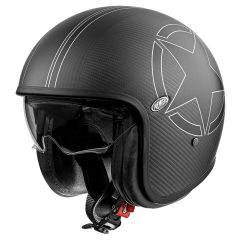 Jet Helmet Premier VINTAGE STAR CARBON BM