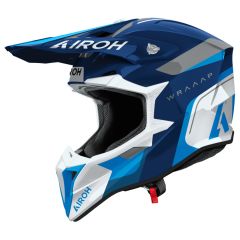 Off-Road Helmet Airoh WRAAAP CONQUER Blue Gloss