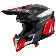 Off-Road Helmet Airoh WRAAAP CONQUER Red Gloss