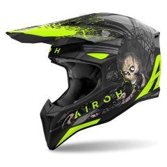 Off-Road Helmet Airoh WRAAAP DARKNESS Matt