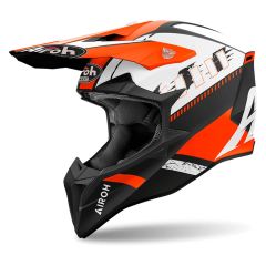 Off-Road Helmet Airoh WRAAAP FEEL Orange Matt
