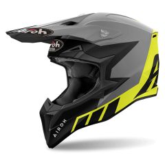 Off-Road Helmet Airoh WRAAAP RELOADED Yellow Matt