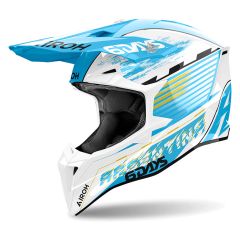 Off-Road Helmet Airoh WRAAAP SIXDAYS ARGENTINA 23 Gloss