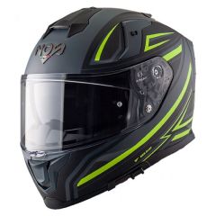 Helmet Full-Face NOS NS-10 Fastback Fluo Yellow Matt
