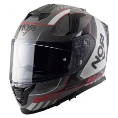Casque Intégral NOS NS-10 Mig Rouge