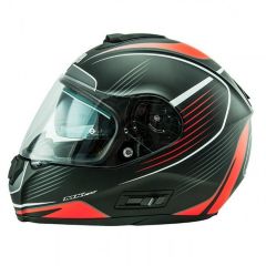 Helmet Full-Face NOS NS-6 Typhoon Matt Red