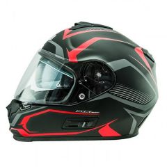 Helmet Full-Face NOS NS-7F Douglas Matt Red