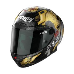 Full-Face Helmet Nolan X-804 RS U.C. REPLICA CHECA GOLD CARBON (C.CHECA - GOLD)
