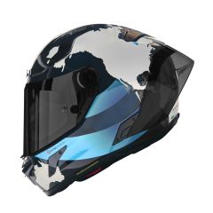 Full-Face Helmet Nolan X-804 RS U.C. CHECA 30TH ANNIVERSARY 355 Blu liquido