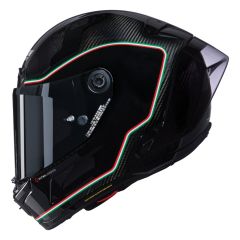 Full-Face Helmet Nolan X-804 RS U.C. ASSO DI PICCHE 341 Carbonio / Nero / Italia