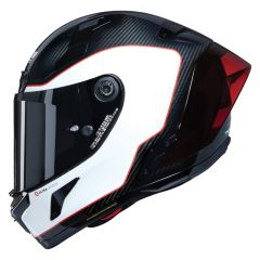 Full-Face Helmet Nolan X-804 RS U.C. ASSO DI PICCHE 343 Carbonio/Bianco/Rosso