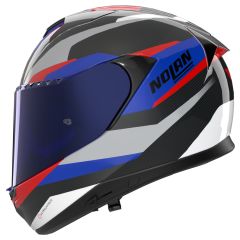 Casque Intégral Nolan X-904 U.C. CALIBRO 347 Carbonio / Antracite / Blu / Rosso