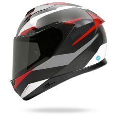 Full-Face Helmet Nolan X-904 ULTRA CARBON CALIBRO QUIN Antracite / Rosso