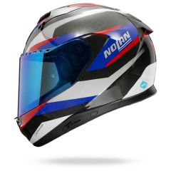 Integralhelm Nolan X-904 ULTRA CARBON CALIBRO QUIN Antracite / Blu / Rosso