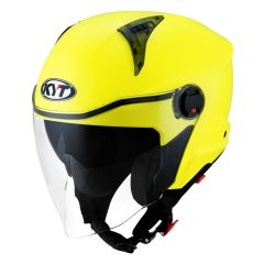 Jethelm KYT D-CITY Plain Yellow Fluo